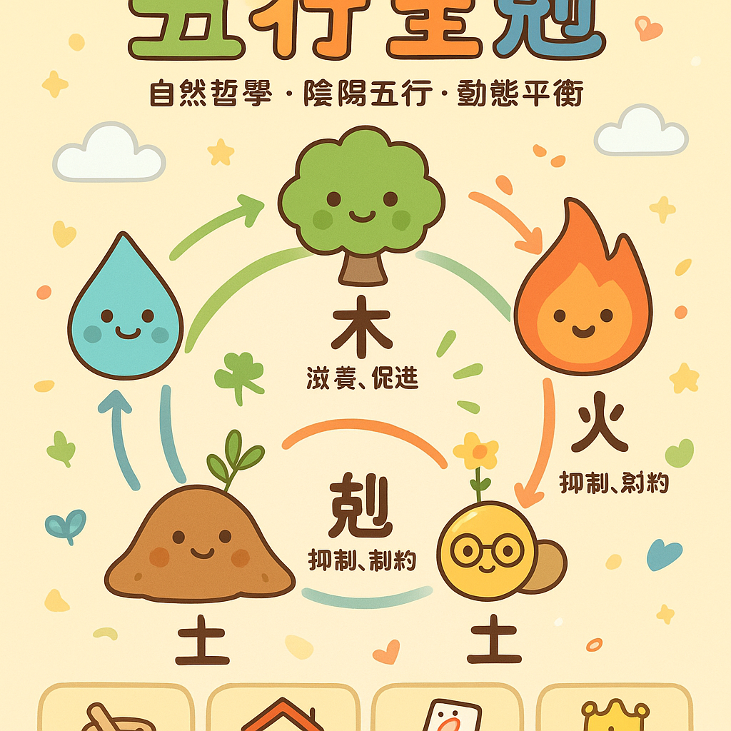 五行生剋基本原理講解