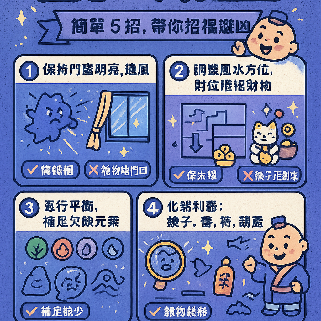 簡易家居風水佈局